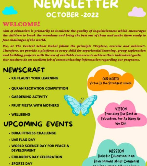 KinderGarten Newsletter October 2022