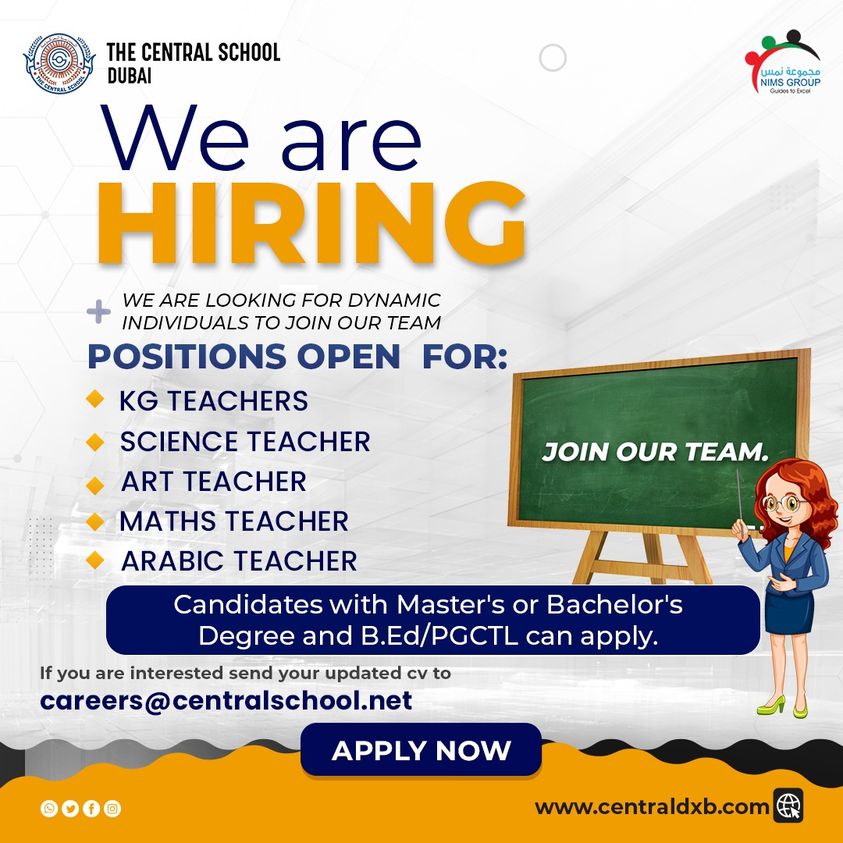 careers-the-central-school-dubai