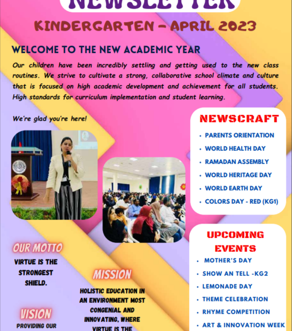 KinderGarten Newsletter April 2023