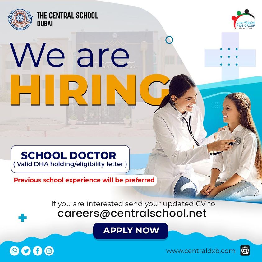 School Doctors at Central School, Dubai
