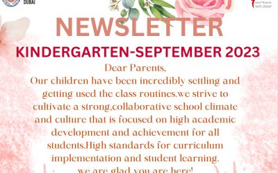 Kindergarten-September 2023