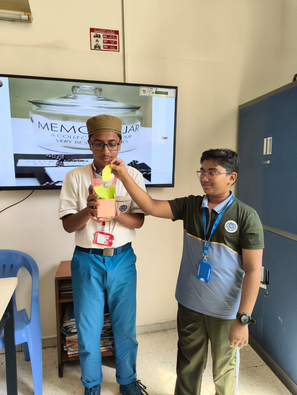 8J Welcome activity